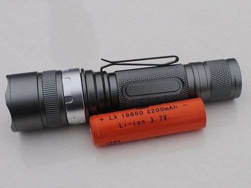 Tactisch geleid flitslicht met magnetische schakelaar