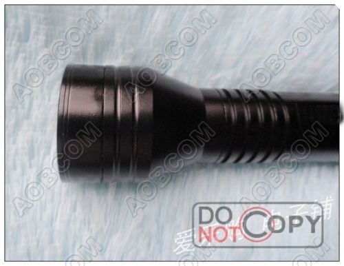 350 lumen van 3.0V-4.2V het Zwarte Waterdichte Tactische Geleide Flitslicht met Geleide CREE Q5, 18650 Li-Ion Batterij