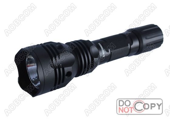 CE de alumínio, lanterna elétrica conduzida tática do CREE Q5 3.0V-9V de ROHS de 230 lúmens com feixe 500 medidores