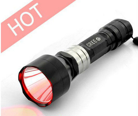 Le Cree vert XML T6 de Zoomable a mené l'alliage d'aluminium antichoc de lampe-torche, haute puissance