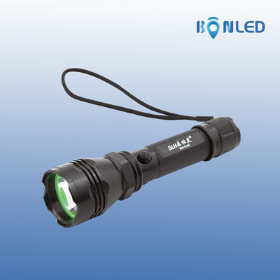 3W آلومینیوم درخشان کوتاه کری چراغ قوه چراغ مقاوم در برابر آب با 18،650 لیتیوم یون باتری