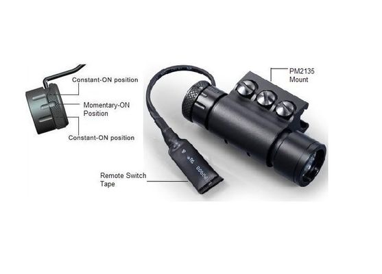 285 lumenów Latarka Latarka Cree Led Laser Sight Broń światło dla Pistolet
