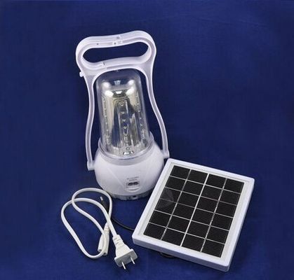 2W 太陽導かれたパネル、USB の電話充満のための AC および DC の充満港が付いている導かれたキャンプの非常灯、