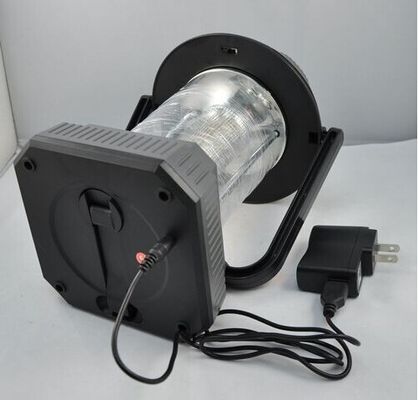 Het zonnepaneel leidde het kamperen licht met handcrank + machtsadapter 18leds 6lm/led