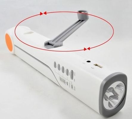 con la radio FM, operando manualmente, Fashlight, luz que acampa llevada recargable multifuncional de alta calidad de la emergencia