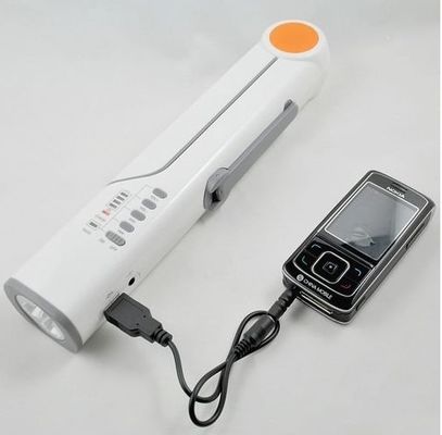con la radio FM, operando manualmente, Fashlight, luz que acampa llevada recargable multifuncional de alta calidad de la emergencia
