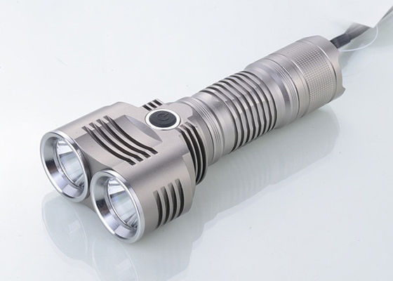 choque 10W brilhante super - impermeabilize a lanterna elétrica conduzida recarregável do agregado familiar com interruptor dois