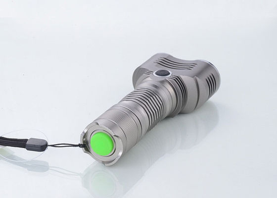 choque 10W brilhante super - impermeabilize a lanterna elétrica conduzida recarregável do agregado familiar com interruptor dois