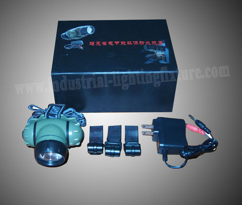 Torche de tête de la puissance de 1 watt d'hauteur LED, torche principale rechargeable 14000MCD de Cree