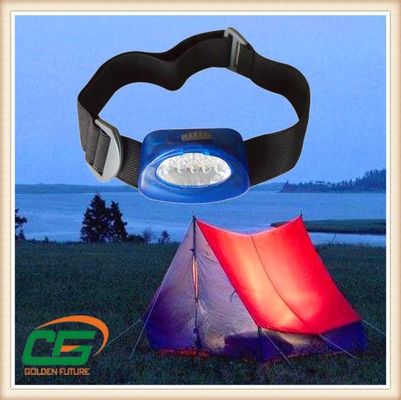 کمپینگ AAA 5PCS سفید LED چراغ جلو 14000MCD با باتری خشک
