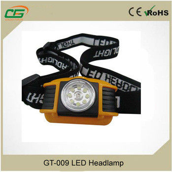 9 LEDs CREE led وافق مصباح أماميّ/بطارية جافّ aaa led Headtorch IP54, RoHs
