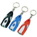 هدیه کوتاه پاکت پی سی تبلیغاتی فلزی ضد آب چراغ قوه LED با قدرت بالا مشعل در Keychain
