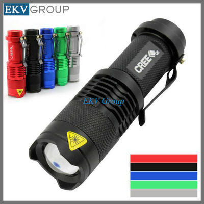 مینی CREE LED چراغ قوه، چراغ قوه به رهبری کری، مشعل الکتریکی از چین