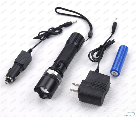 قابل شارژ 180Lm CREE Q5 چراغ چراغ قوه مشعل با باتری لیتیوم یون
