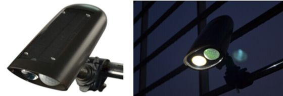 Cree 250lm LED Solar Yard Światła, 2W LED Torch uchwyt ścienny led oprawy oświetleniowe