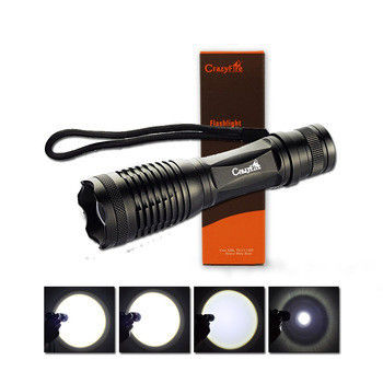 Tocha da lanterna elétrica do diodo emissor de luz da luz de Zoomable Linternas 2000 lúmens