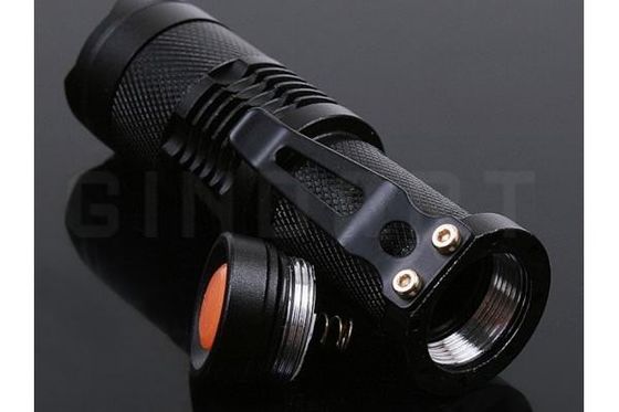 Steunbalk - Toorts van het bewijs de Regelbare 7W 300LM Miniq5 Cree Geleide Flitslicht voor de Jacht, het Cirkelen