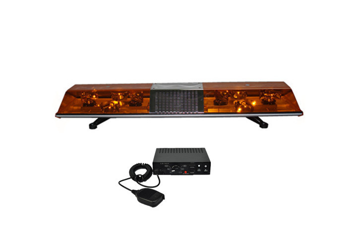 PC گنبد و پایه آلومینیوم هالوژن روتاتور Lightbars برای نظامی / خودرو نجات