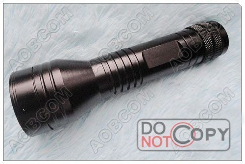 3.0V-4.2V de zwarte 350 Lumen maken Tactisch Geleid Flitslicht met Geleide waterdicht CREE Q5, 18650 Li-Ion Batterij