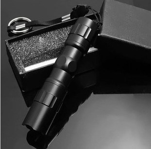 Leidde hoog Aangedreven xre-Q5 Cree Flitslichten voor Openlucht, Groen/Blauw/Geleid