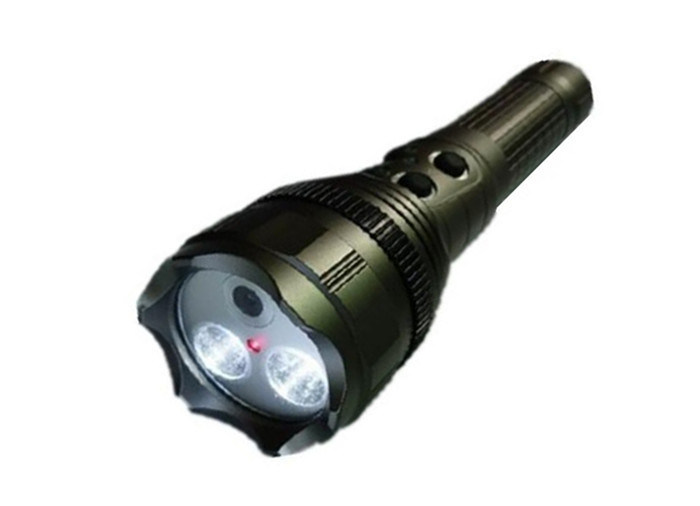 Rechargeable Led Senter Obor Dengan 3MP Camera, 4G T-Flash Card, USB 2.0