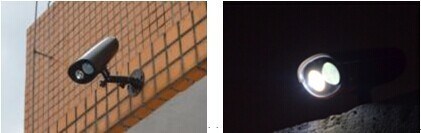 Cree 250lm LED Solar Yard Światła, 2W LED Torch uchwyt ścienny led oprawy oświetleniowe