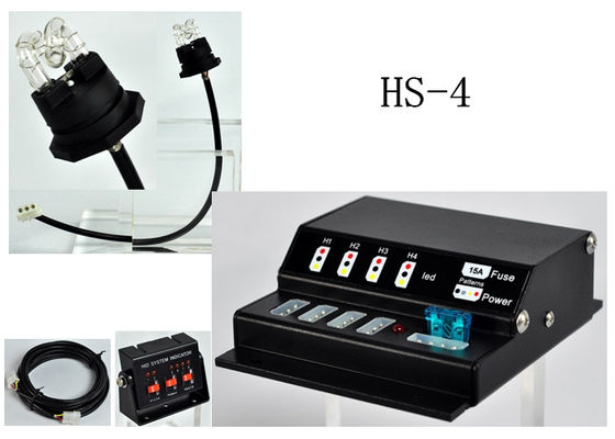DC12V Die - cor Aluminium Perumahan Hideaway Lights, otomotif lampu strobo kit