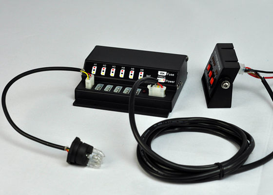 Surface Mount S Loại bóng đèn HID Xenon Flashing Lights Hideaway với Cáp HS-6